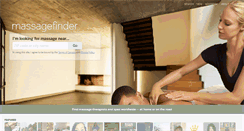 Desktop Screenshot of massagefinder.com